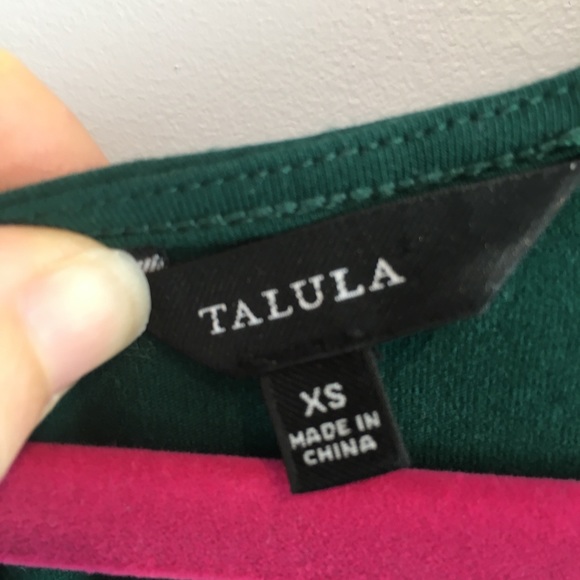 ARITZIA TALULA forest green dress - Picture 7 of 8